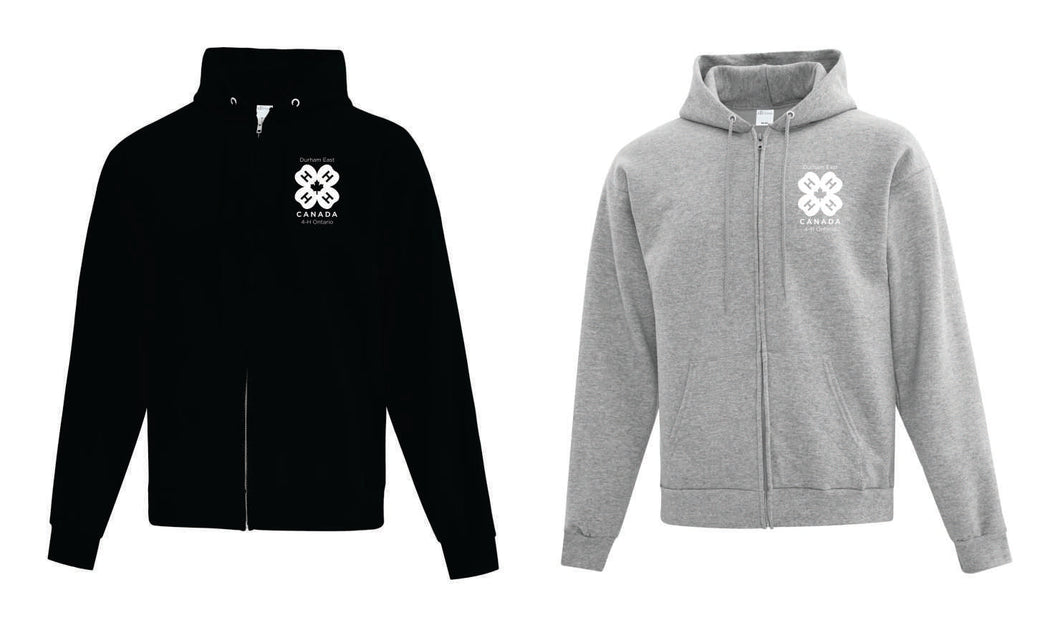 4-H Cotton Zip Hoodie