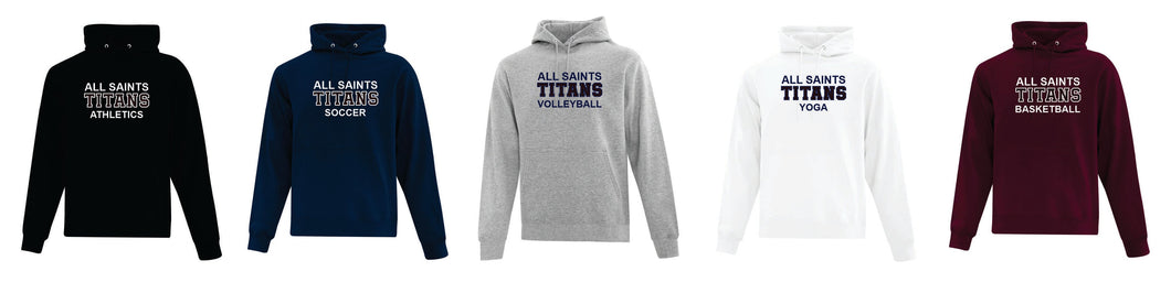 All Saints Intermediate Cotton Team Hoodie