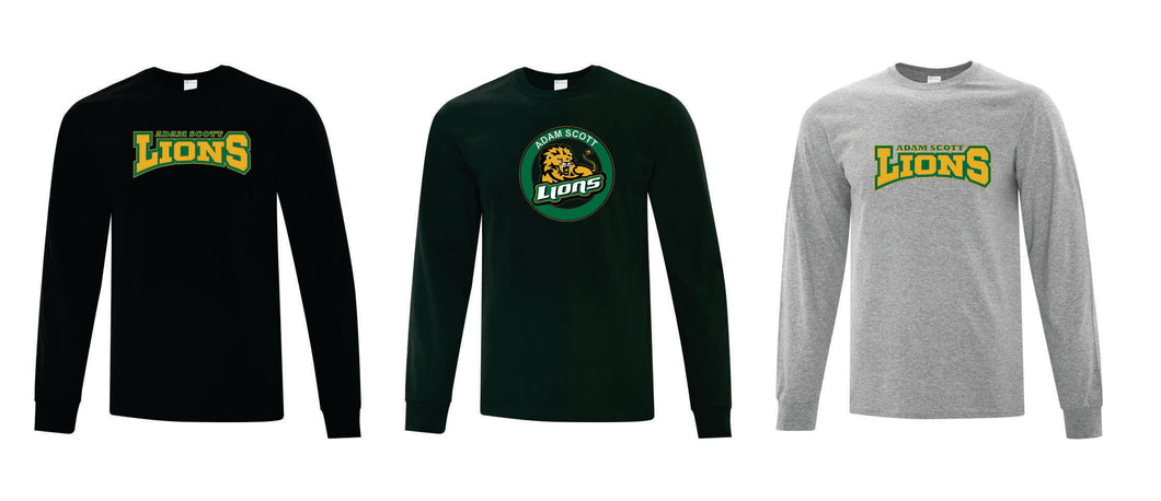 Adam Scott Long Sleeve Cotton T-shirt