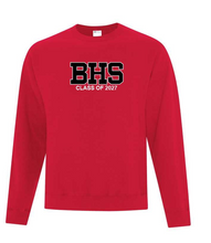 Load image into Gallery viewer, BHS Crew Neck GRAD Fleece
