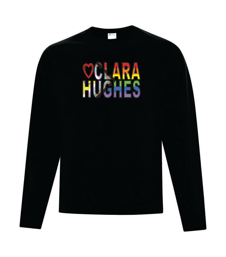 Clara Hughes Crew Neck Pride Fleece