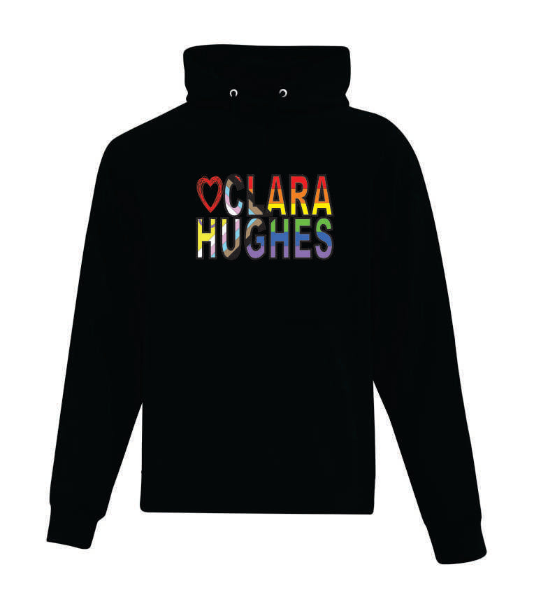 Clara Hughes Cotton Blend Pride Hoodie