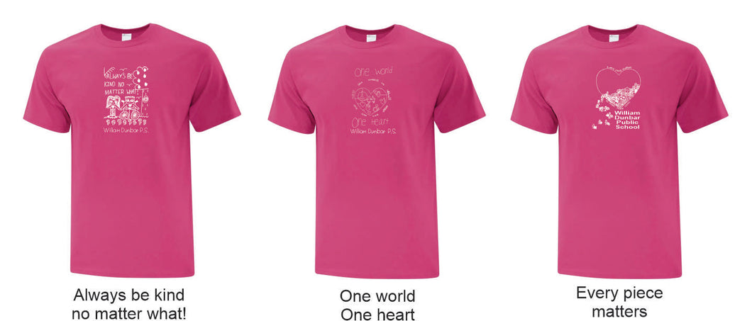 William Dunbar PINK SHIRT Cotton T-Shirt
