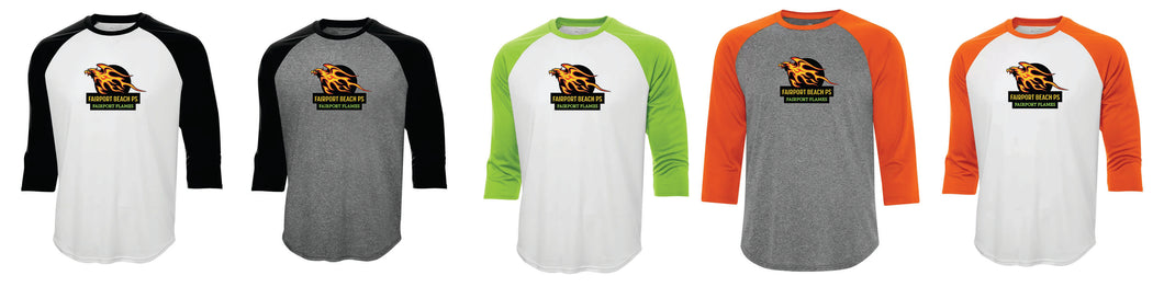 Fairport Beach Performance Baseball Tee