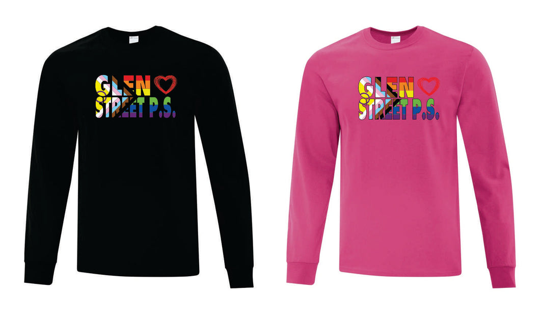 Glen Street Long Sleeve Cotton INCLUSIVE T-Shirt