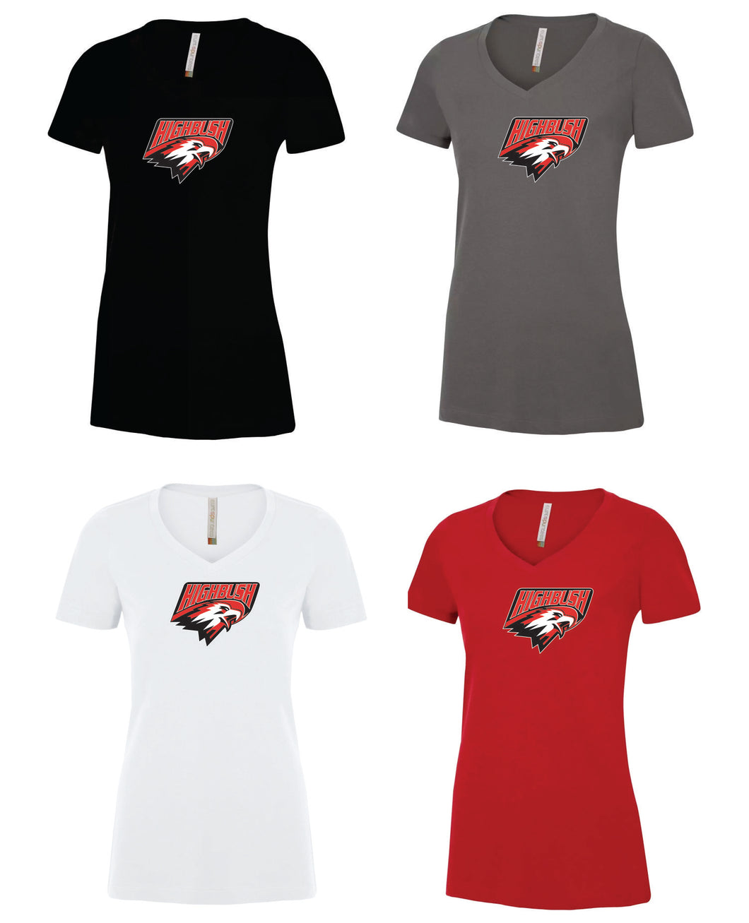 Highbush Ladies V-neck T-shirt