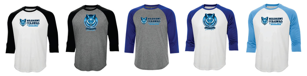 Maamawi iyaawag Performance Baseball Tee