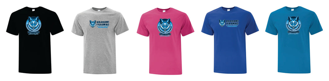 Maamawi iyaawag Short Sleeve Cotton T-Shirt