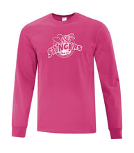 Load image into Gallery viewer, Saywell Long Sleeve PINK Cotton T-shirt
