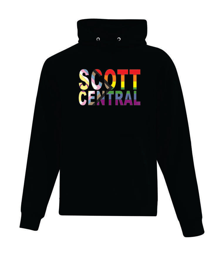 Scott Central Cotton Blend Pride Hoodie