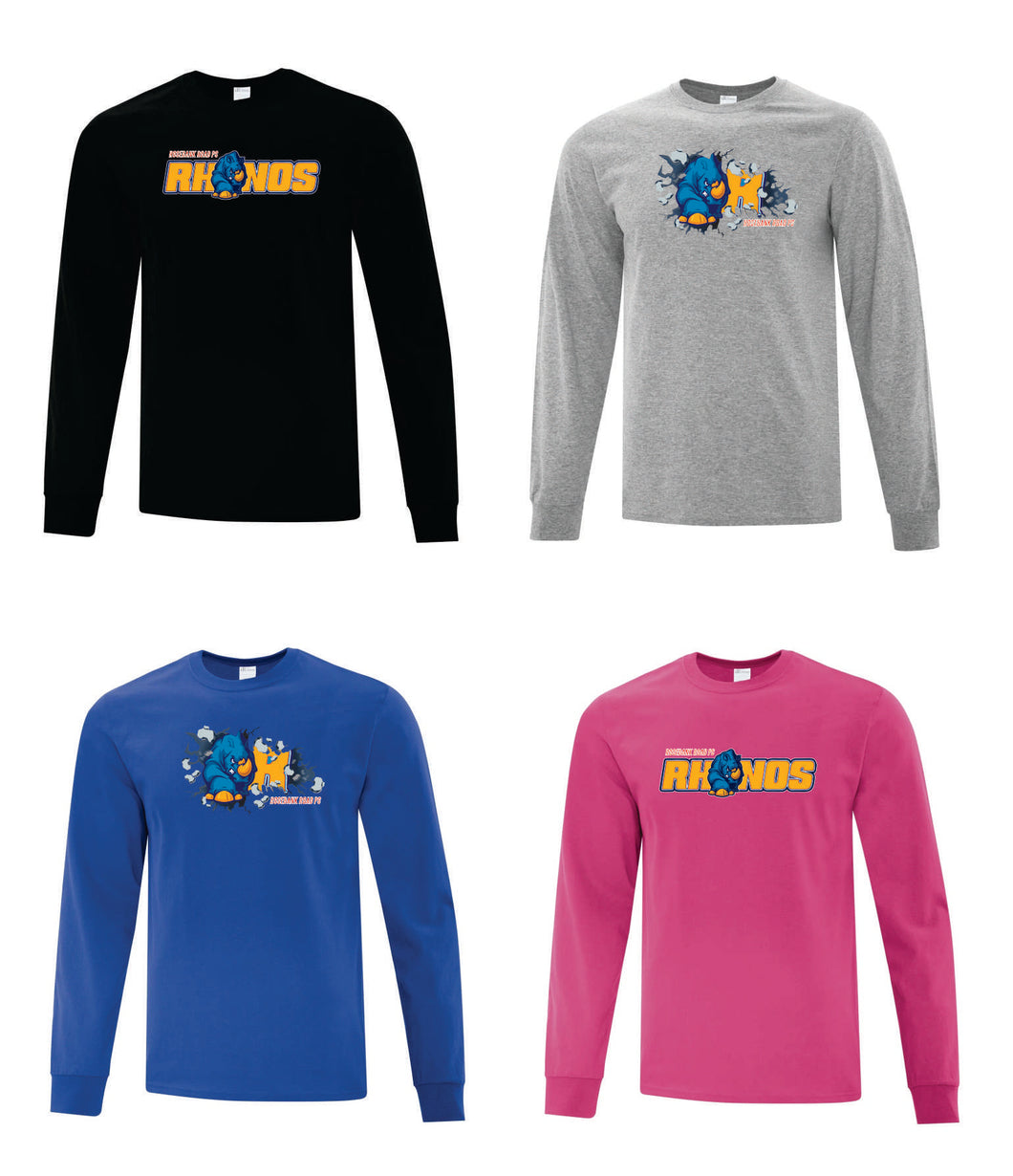 Rosebank Long Sleeve Cotton T-Shirt