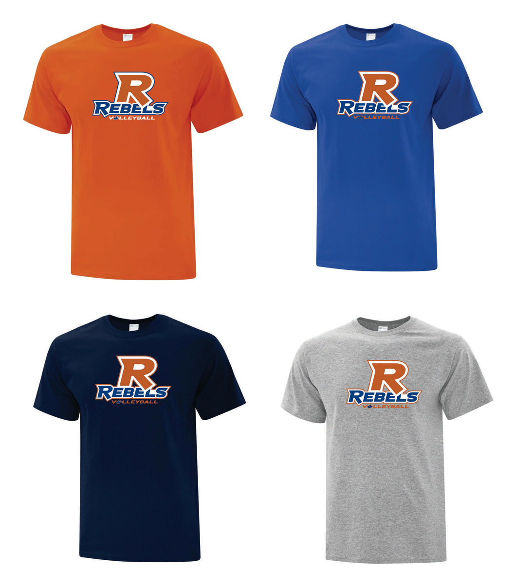 Rebels Short Sleeve Cotton T-Shirt