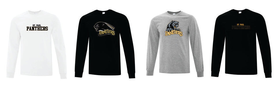 St. Paul Long Sleeve Cotton T-Shirt