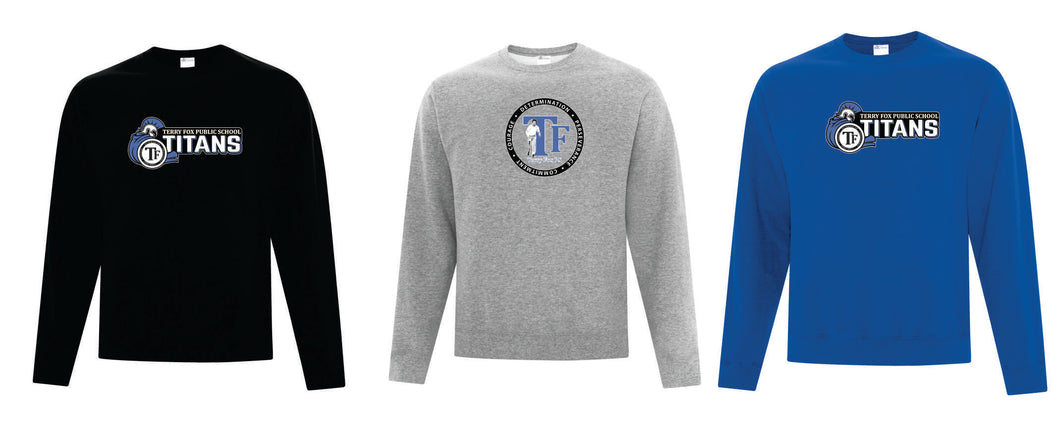 Terry Fox Crew Neck Fleece