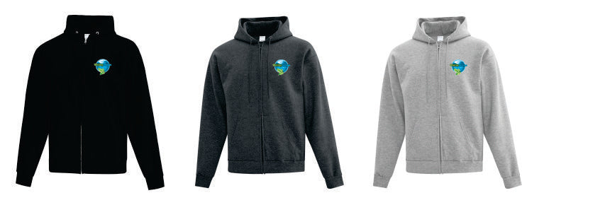 Whitby Shores Cotton Zip Hoodie