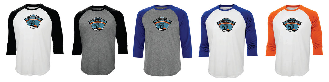Willows Walk Performance Baseball Tee