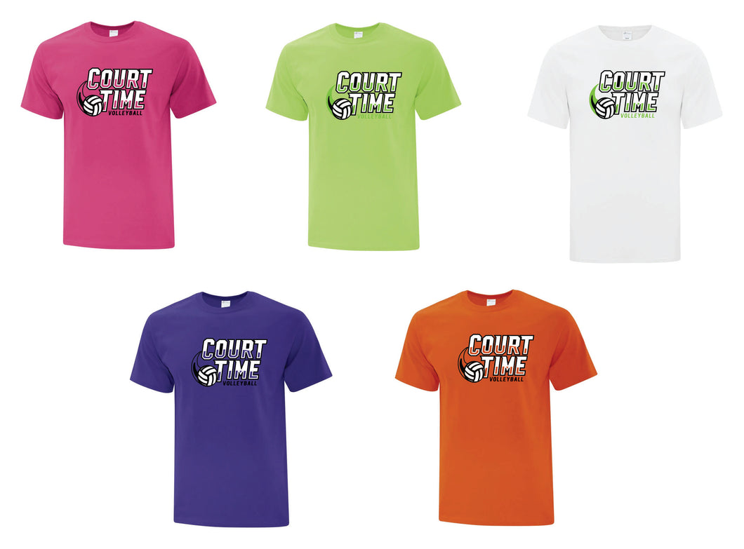 Court Time Cotton T-shirt