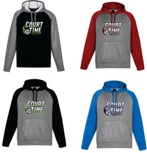 Load image into Gallery viewer, Court Time Ladies Two Tone Performance Hoodie
