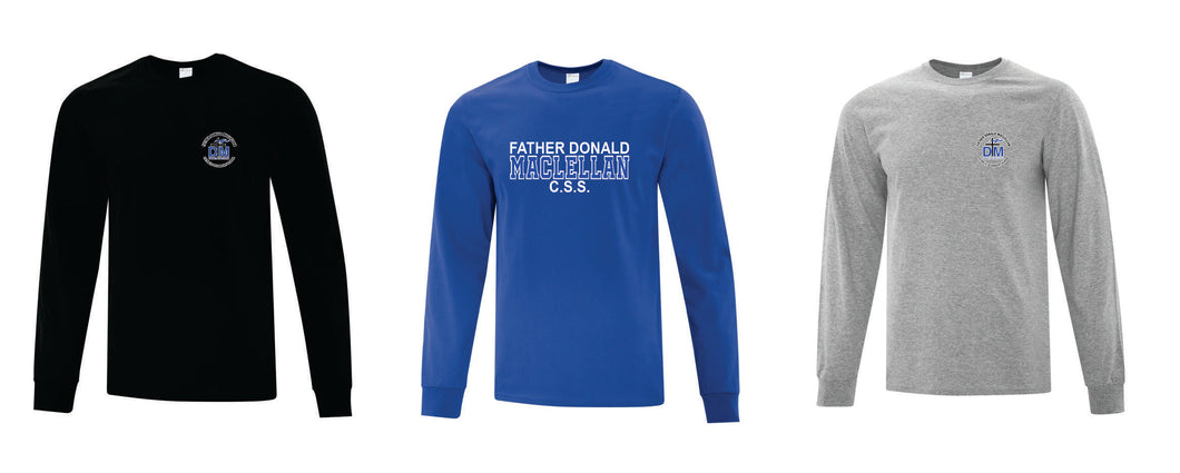 Father Donald MacLellan C.S.S. Long Sleeve Cotton T-Shirt