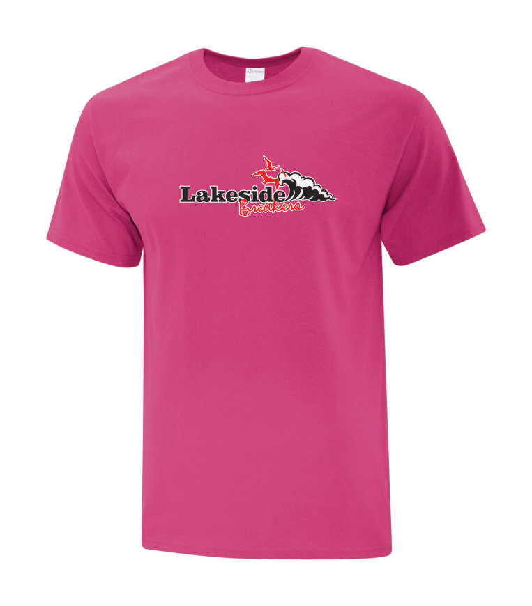 Lakeside Pink Cotton T-Shirt